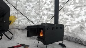 печь в палатку