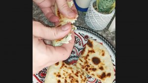 Хычин с творогом и сыром 🤩 #рецепты #еда