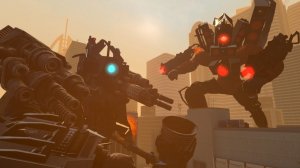 What if both had more advanced technology in Skibidi toilet 57 ? (part 2)