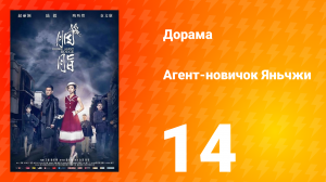 Агент-новичок Яньчжи 14 серия