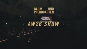 Показ коллекции Baum und Pferdgarten осень-зима 2026-2027