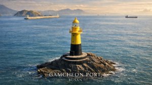 Порт Камчхон, Пусан | DJI Mini 4 Pro