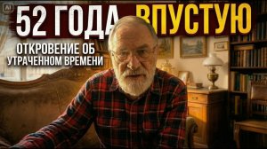 Мне 73. Я жалею, что понял это только сейчас.