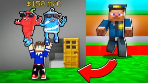 УМЕНЬШИЛСЯ И ЗАТРОЛЛИЛ ДРУГА В УКРАДИ БРЕЙНРОТА В МАЙНКРАФТ