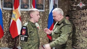 Награждение военнослужащих военной полиции ГрВ «Восток»