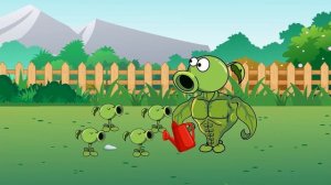 ОГНЕННЫЙ РАСТЕНИЯ И ЛЕДЯНЫЕ ПРОТИВ ЗОМБИ, АНИМАЦИЯ