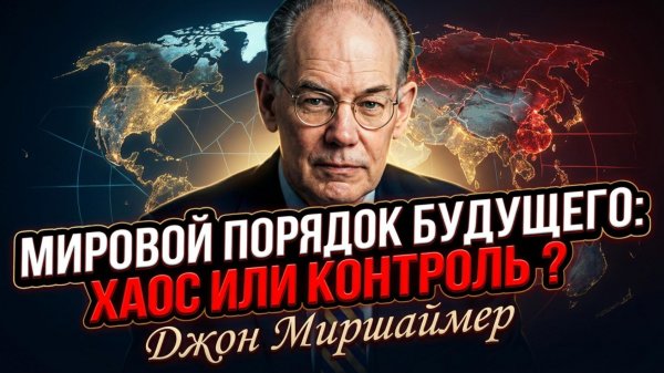 🗣️ Джон Миршаймер | Как будет выглядеть будущее в Новом мировом порядке?