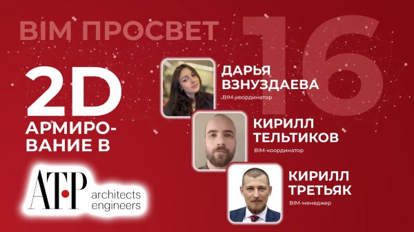 Как армируют в ревит в ATP TLP