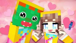 МОНСТРЫ из города в Майнкрафте, мультфильм