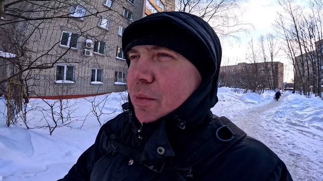 Влог - Прогулка по Реутово потеплело - 15 ( Приготовил Пюрешку ) смотреть онлайн