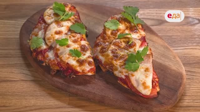 Пицца-пита. Креветки в чесночном масле. Фаршированные грибы. Овощная смесь | Наедине с Мосиным /39 смотреть онлайн