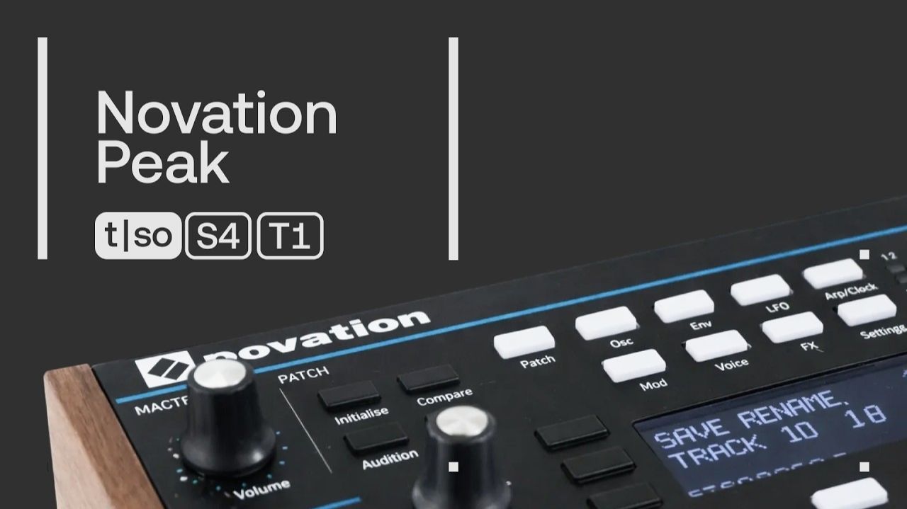 Torso Electronics S4 x T1: Using Novation Peak