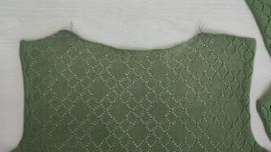 Полезный лайфхак при частичном  вывязывании горловины