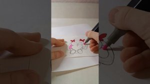 Рисую зайчика из аватар world