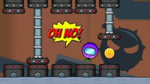 Красный Шар в игре Bounce Ball 6 Уровни 96-100