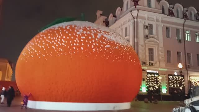 Старый Арбат, Москва, 07.02.2026 (Old Arbat, Moscow, Russia, 07.02.2026) смотреть онлайн