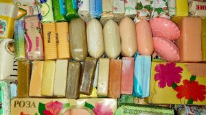 Показываю свою коллекцию винтажного мыла