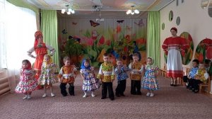 Танец «Самовар» в младшей группе | Танец на 8 марта в детском саду