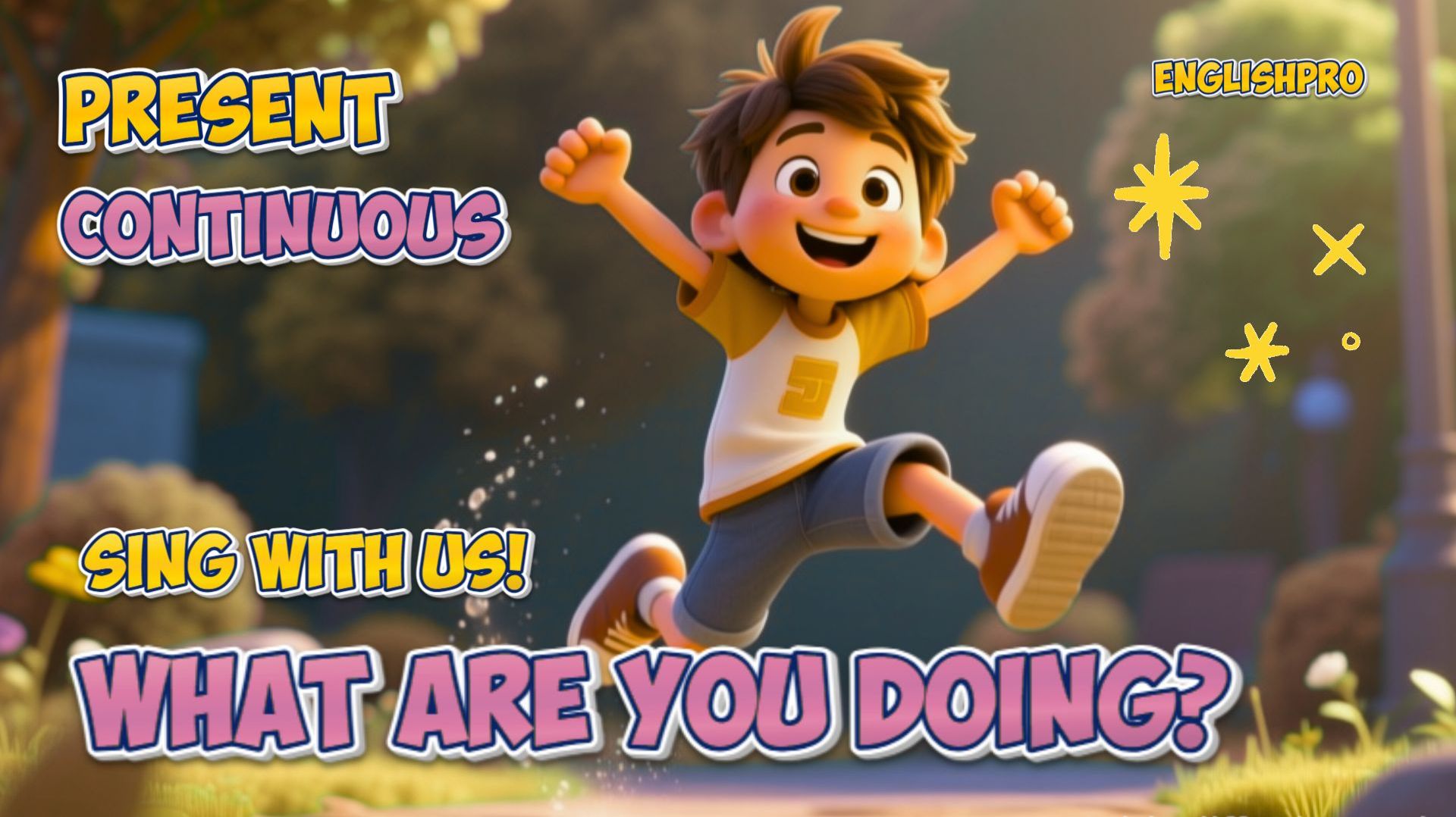 What are you doing? Present Continuous&BEATS. смотреть онлайн