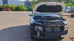 JAC JS6 как снять передний бампер