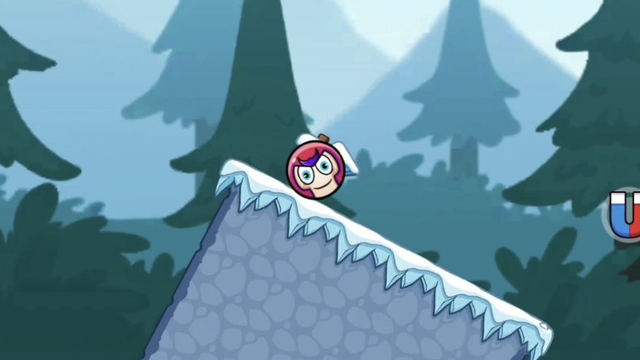 Красный шар.Красный шарик.Несностный красный шар.Красный шарик в деревне шаров.Игры.Для детей