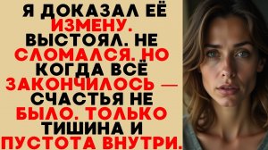 Я разоблачил измену жены. Победил — и остался с пустотой