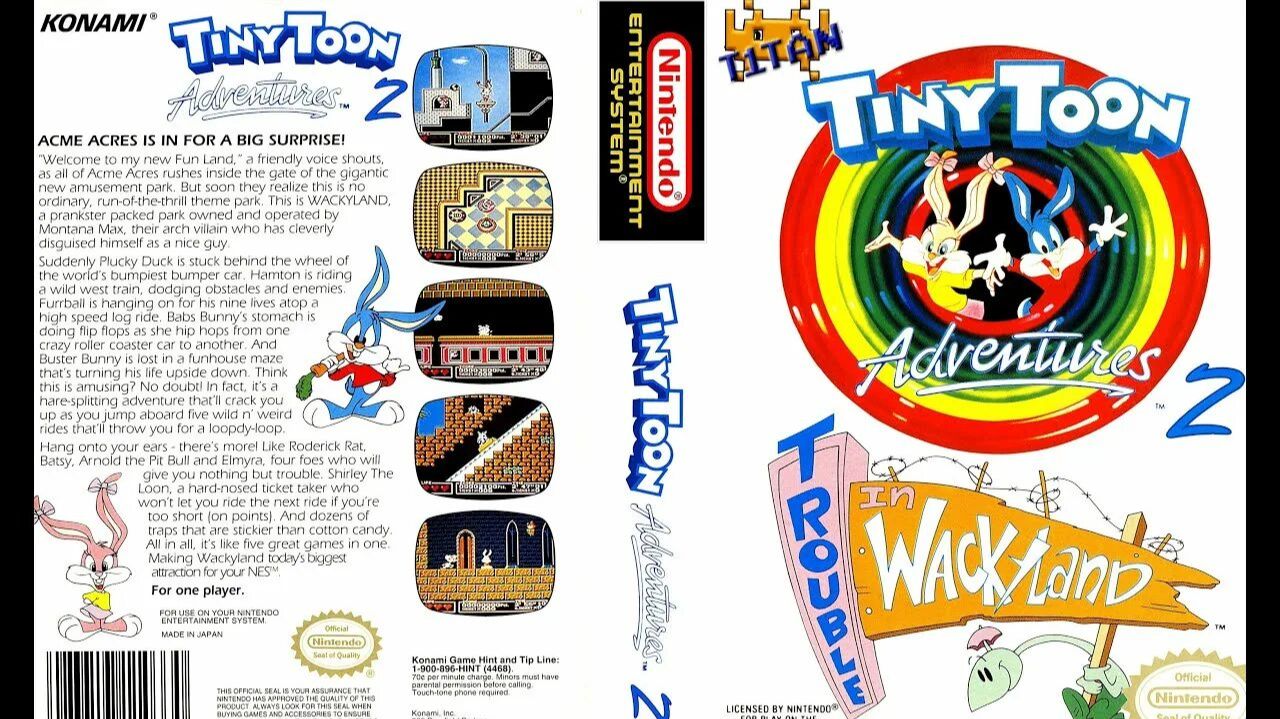 Tiny Toon Adventures (NES) смотреть онлайн