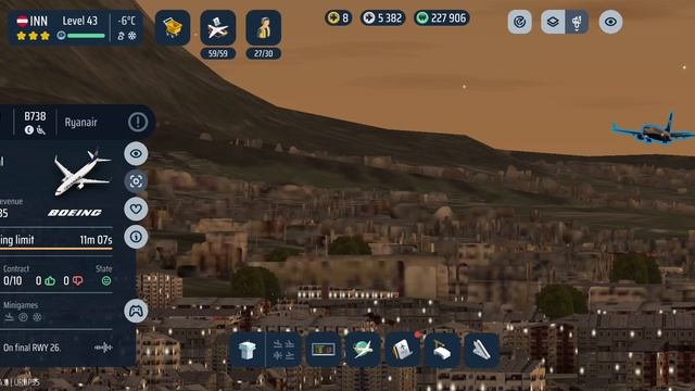 World of Airports. Gameplay record. Plane spotting. Innsbruck airport #66