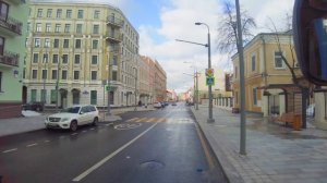 Moscow. Electric Bus Ride. Route c920. Balchug.Red Square.Lubyanka. Zamoskvorechie.