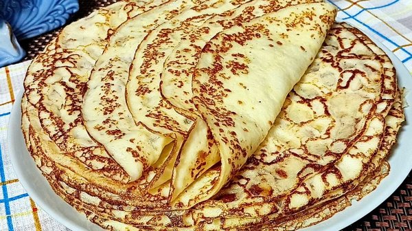 БЛИНЫ на Молоке и Кипятке - Вкусно и Просто! Заварные БЛИНЧИКИ получаются с первого раза!