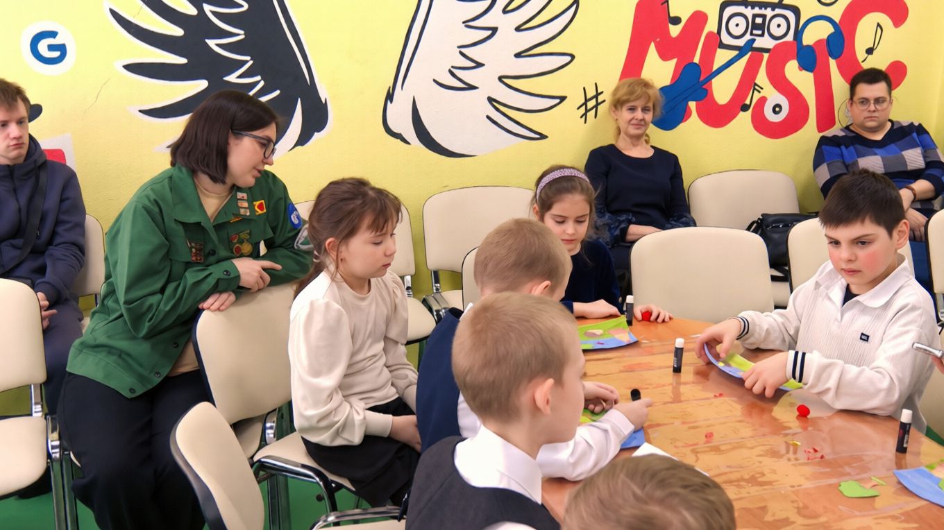 «Снежный десант» в Кургане. Студотряды провели творческие мастер-классы в детском доме смотреть онлайн