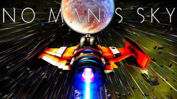 No Mans Sky -Ночной полет