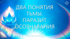 Два понятия тьмы. Паразит Осознавания