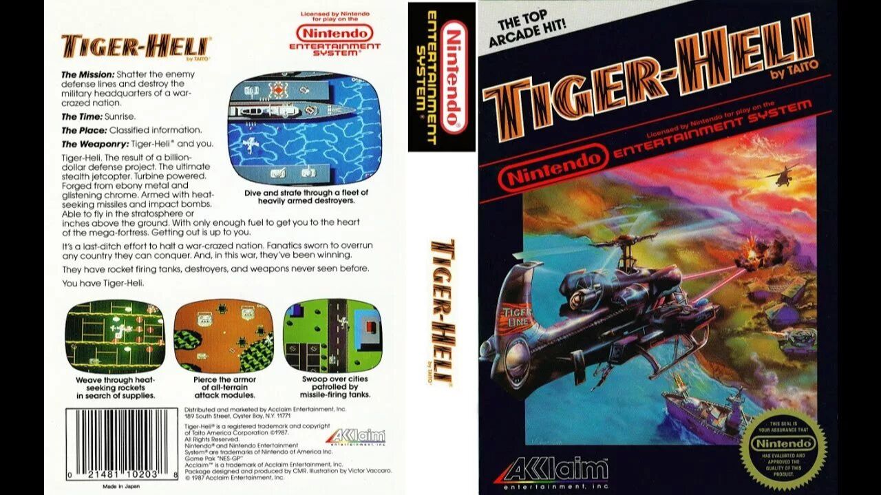 Tiger Heli (NES) смотреть онлайн