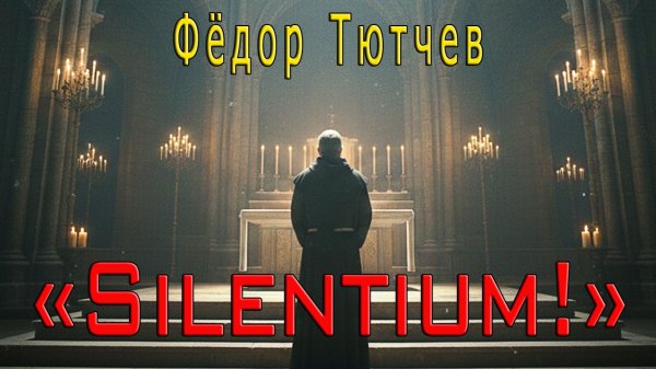 🎷 «Silentium ...» -✨«Canticum !» | Федор Тютчев🙏