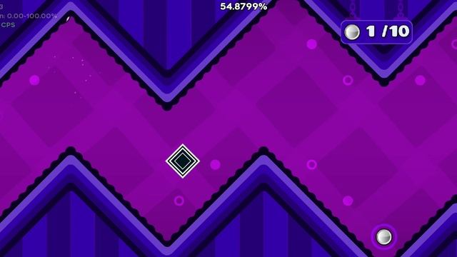 Geometry dash - Square Dash - medium demon смотреть онлайн