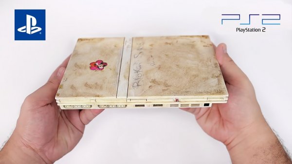 Восстановление Playstation 2 Slim стоимость 500р | Реставрация и ремонт ретро-консоли