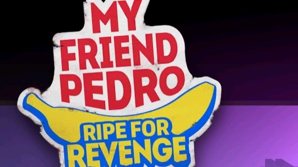 Человек помогает своему другу банану по имени Педро.Игра My Friend Pedro. #1 смотреть онлайн