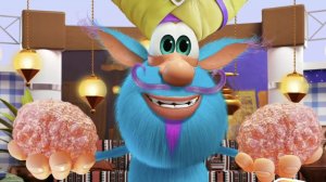 Буба жарит мясо.Буба.Буба повар