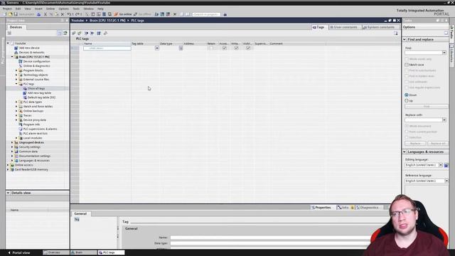 Hegamurl - 003 - TIA Portal - PLC Tags