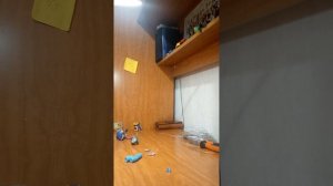 Продолжение лепки  из пластилина фигурки Бонни из FNAF 2