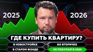 Люди В ПАНИКЕ! Квартиру в 2026 году - НЕ КУПИТЬ! Какие есть возможности на рынке недвижимости 2026?