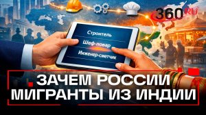 Россия активно привлекает мигрантов из Индии из-за дефицита рабочих кадров