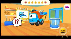 грузовичок Лева собирает комбайн😁 #игры #малыш #Лева #грузовичок