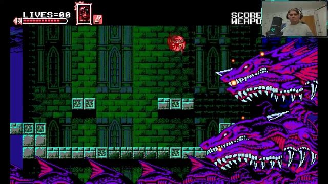 SWITCH Bloodstained Curse of the Moon [v1.1.2] серия 20 - Один в часовне