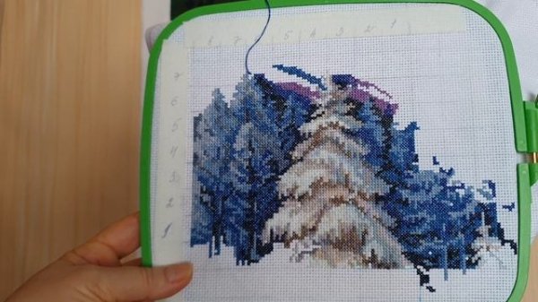 Мой январь на канве: финиш от Риолис, продвижения, старт