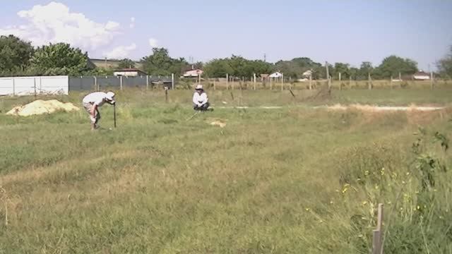 Строительство дома. Разметка фундамента