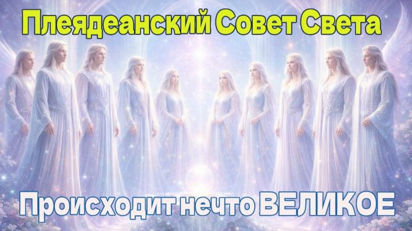 Происходит нечто ВЕЛИКОЕ ~ Плеядеанский Совет Света ~