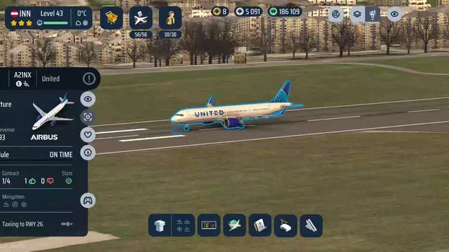 World of Airports. Gameplay record. Plane spotting. Innsbruck airport 57