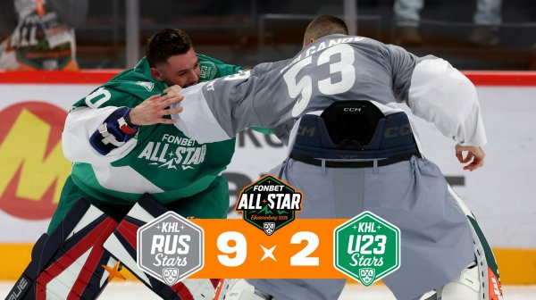 Фонбет Матч Звезд КХЛ 2026 | KHL RUS Stars  – KHL U23 Stars | Обзор матча